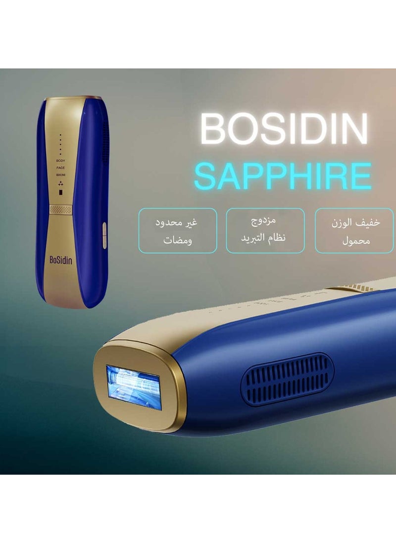 Bosidin BoSidin Hair Laser Removal Machine Unlimited with Cooling for Men and Women  - Image 2
