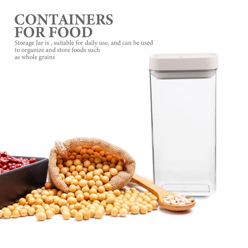 SUPVOX Airtight 1200ml Food Storage Container With Lid For Kitchen Dry Pantry - Image 4