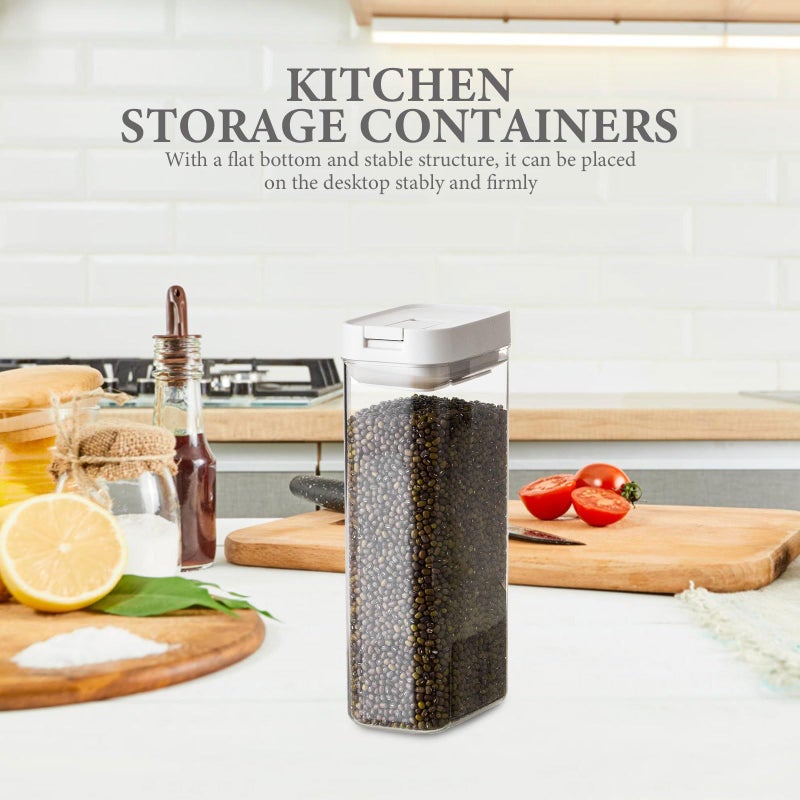 SUPVOX Airtight 1200ml Food Storage Container With Lid For Kitchen Dry Pantry - Image 5