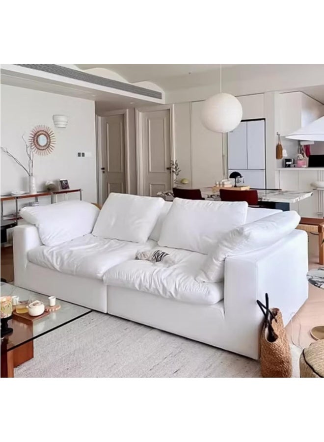 Generic Modern Living Room Sofa with Soft Dacron-Filled Seats and Versatile Seating Options (2Seater Sofa)  - Image 1