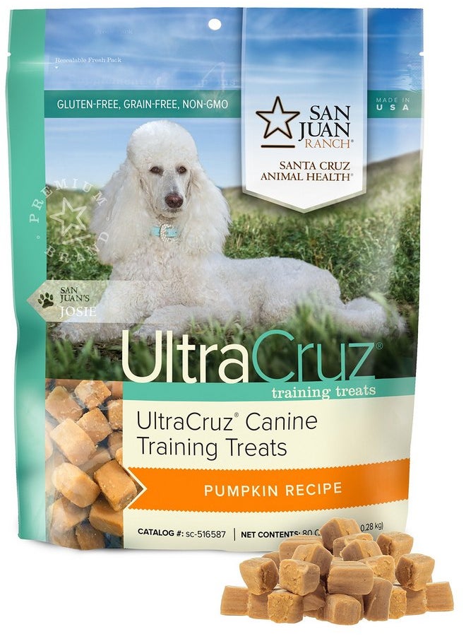 UltraCruz UltraCruz Canine Training Treats Pumpkin Recipe for Dogs, 80 Count  - Image 2