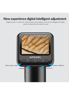 APEXEL APL-MS008 Handheld Digital Microscope 12X-24X Magnification Portable Microscope for Kids 2.0 Inch LCD Screen 2MP Photo 720P Video Built-in Battery with LED Lights Electronic Magnifier Camera - pzsku/ZF69330EF42E376C18057Z/45/_/1684396719/d5559a7c-e04f-4632-b3ac-646d285f0082