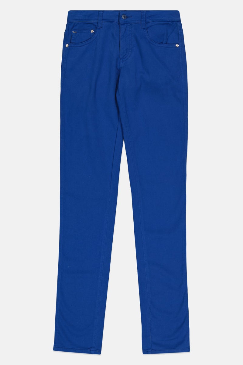 Harmont & Blaine Women Regular Fit Plain Non-Stretchable Jeans, Blue - Image 2