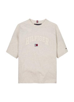 TOMMY HILFIGER Kids Logo Varsity Short Sleeve  T-Shirt  - Image 4
