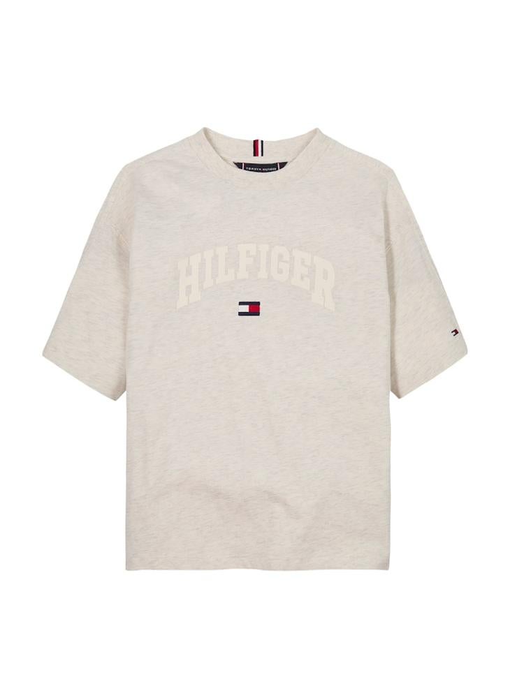 TOMMY HILFIGER Kids Logo Varsity Short Sleeve  T-Shirt  - Image 4