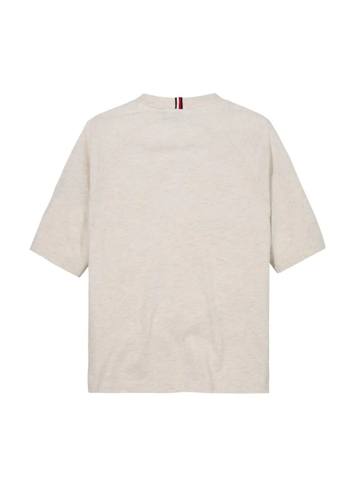 TOMMY HILFIGER Kids Logo Varsity Short Sleeve  T-Shirt