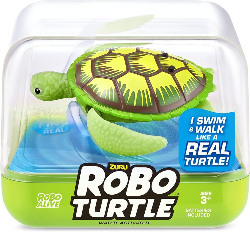 ROBO ALIVE Robo Turtle Robotic Swimming Turtle by ZURU - Image 1
