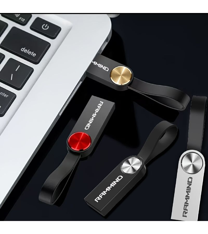 Thumb Sized USB 2.0 Flash Drive 128GB High Speed Portable Keychain Storage For PC Laptop Tablet Car Audio Game Console Safely Store Document Photo TXy Red - Image 3