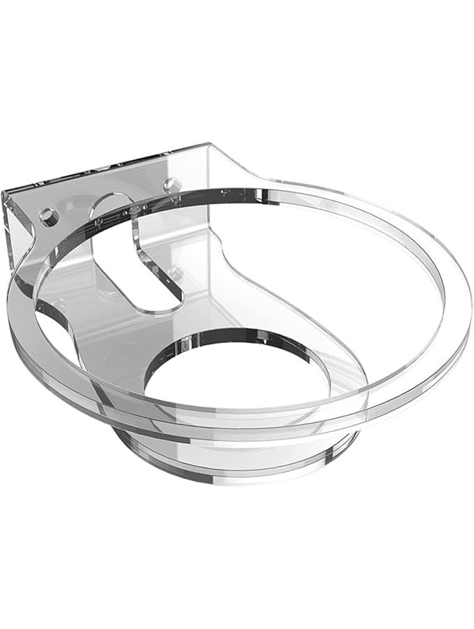 Wall Mounted Audio Shelf For Mini Speaker Rack Strong Capacity Transparent - Image 1