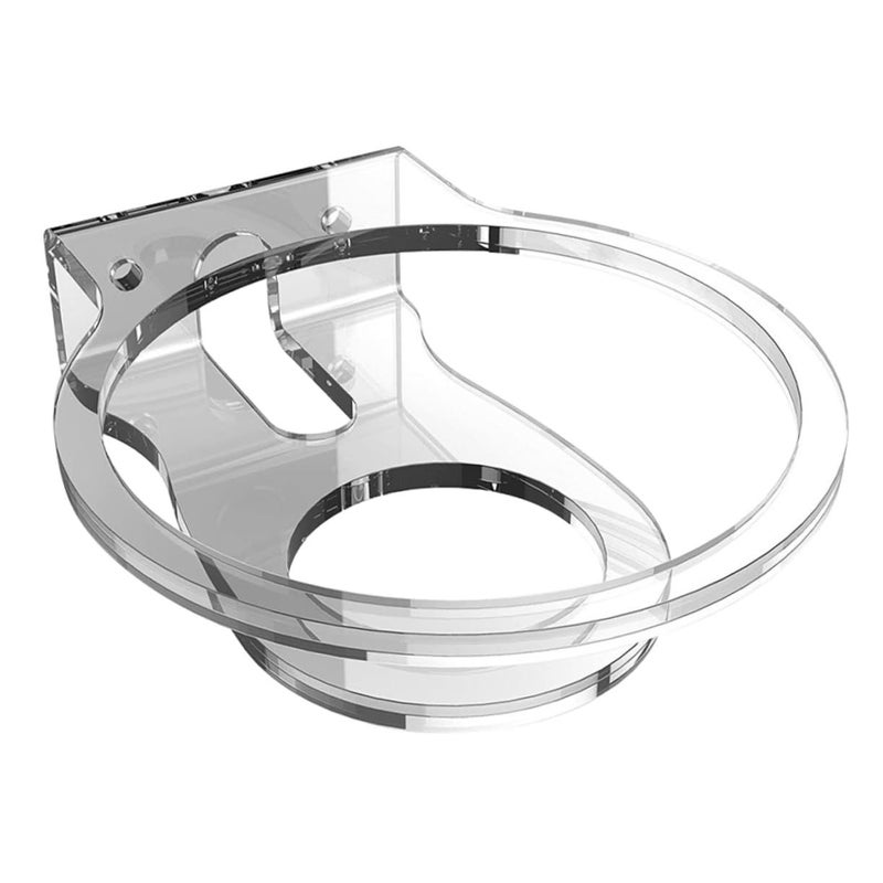 Wall Mounted Audio Shelf For Mini Speaker Rack Strong Capacity Transparent - Image 2