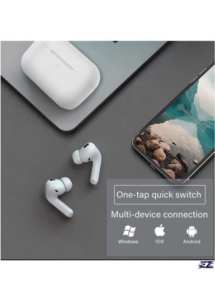 ELTRAZONE - Wireless Earbuds, Bluetooth 5.3, AirPods Pro-Style In-Ear Earphones with Charging Case, IPX7 Waterproof, 30H Playtime, MFi Certified Stereo Sound, Compatible with iPhone & Android, Premium Noise Cancellation, Deep Bass & Clear Audio - Image 1
