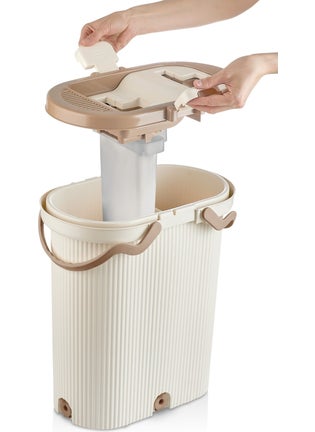 Comprox Vip Ahmet Vipset Pro Beach Mop Cleaning Set 4+1 Cloth 100% Clean Water Separating Dirty Water Clean  - Image 4