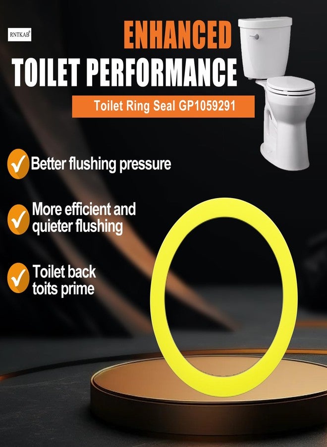 RNTKAB SABGSH Flush Valve Seal for Kohler, 2-Pack GP1059291 Silicone Replacement for Toilets - Upgraded Seal Kit Compatible with Kohler K-GP1059291 Canister - Image 4