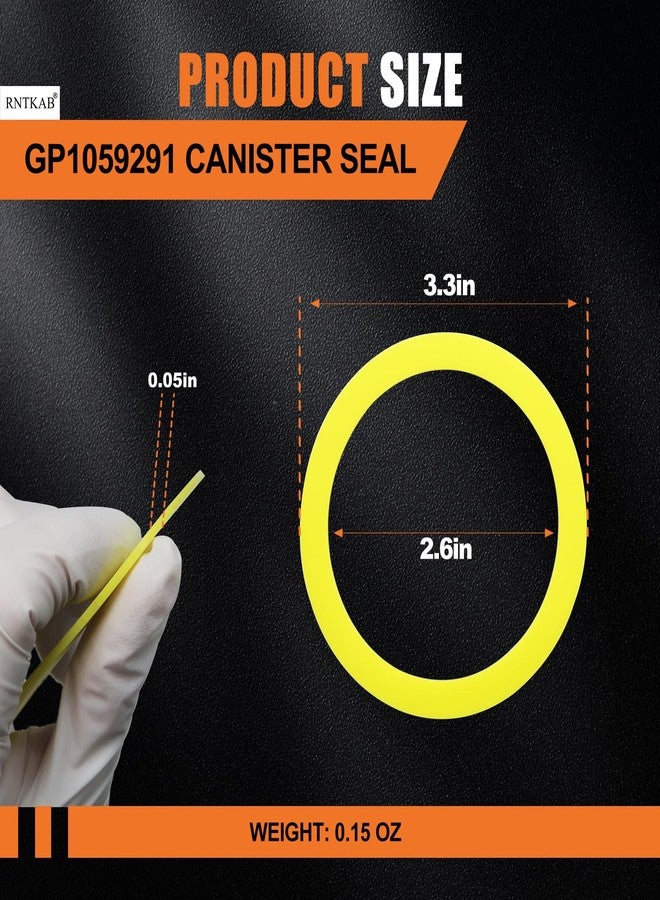 RNTKAB SABGSH Flush Valve Seal for Kohler, 2-Pack GP1059291 Silicone Replacement for Toilets - Upgraded Seal Kit Compatible with Kohler K-GP1059291 Canister - Image 5
