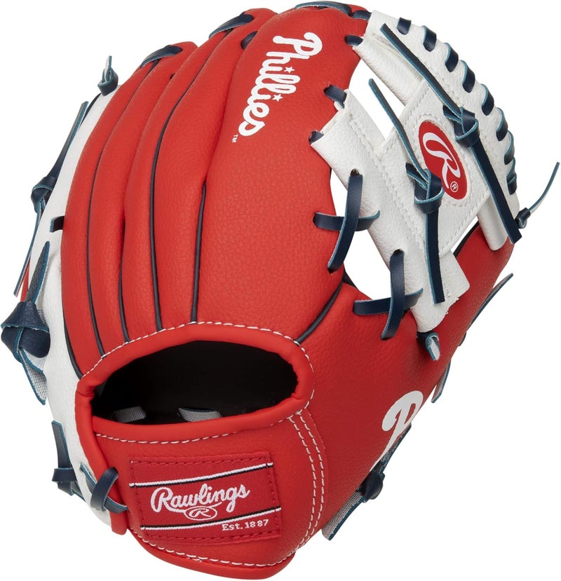 Rawlings | MLB Players Glove Series | T-Ball & Youth Baseball Gloves | 10" | All MLB Teams - Image 3