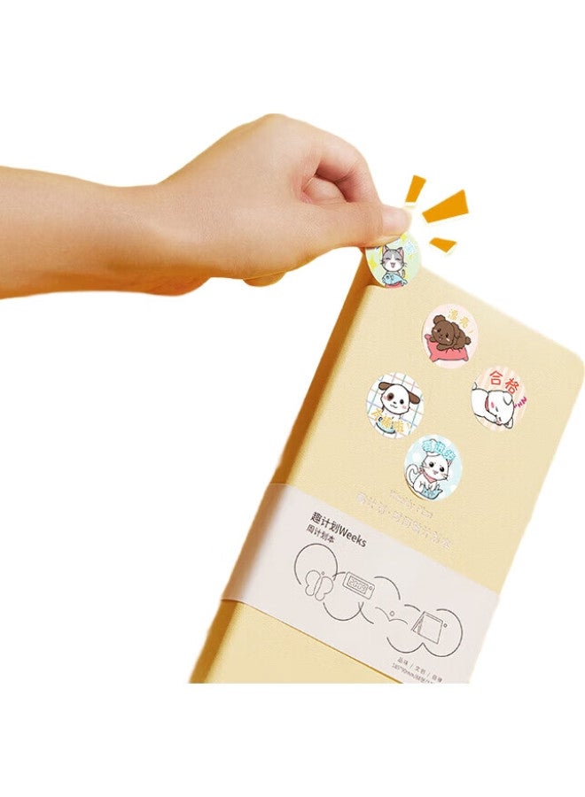 Cat Prince Maotaizi Little Red Flower Reward Stickers, Children'S Stickers, Kindergarten Praise Stickers, Teacher'S Self-Discipline Check-In Stickers, Encouragement Stickers, Habit Formation Tool, Mixed Stickers 800 Pieces/10 Sheets - Image 3