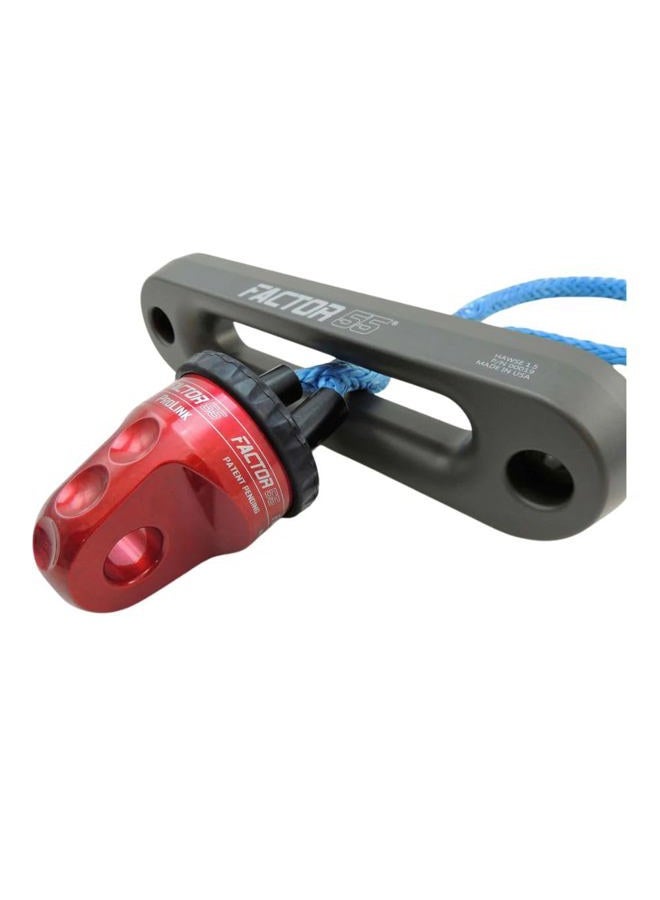 Factor 55 PROLINK Winch Shackle Mount - RED - Image 4