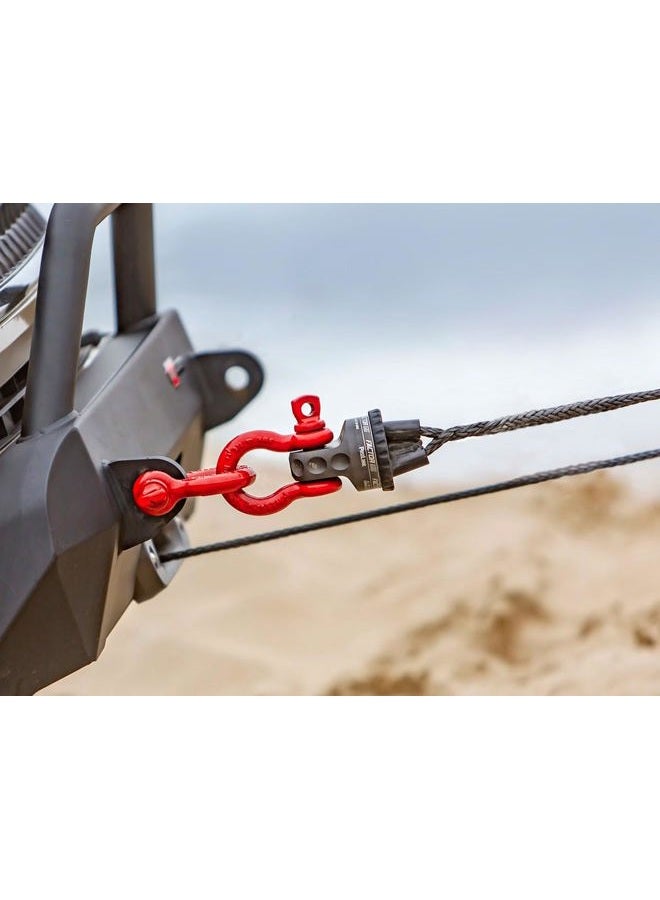 Factor 55 PROLINK Winch Shackle Mount - RED - Image 5