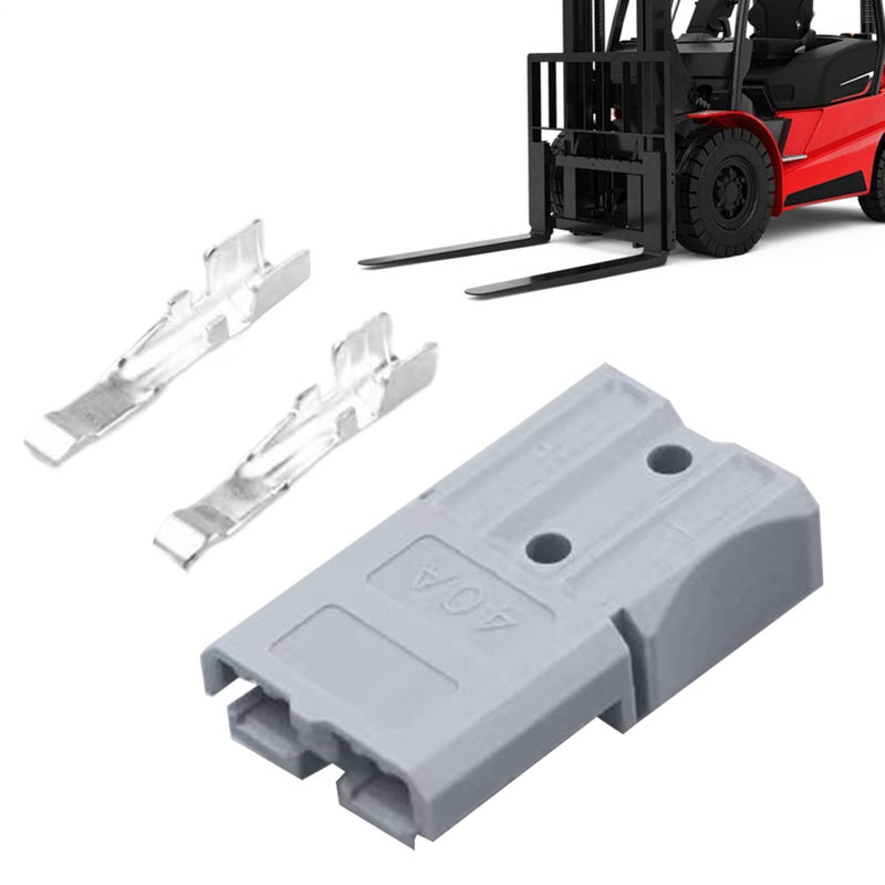 40A Copper Terminal Battery Plug High Current Power Transfer for Truck SUV RV Boat Winch - Image 2