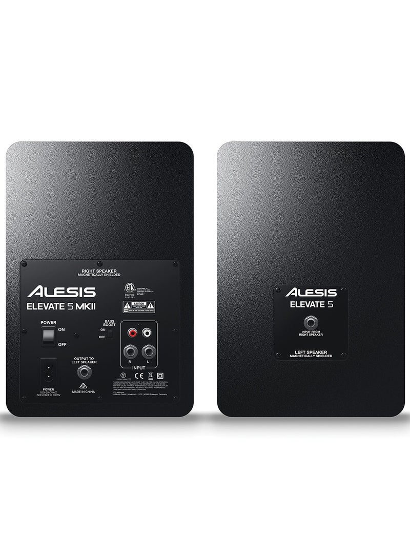 Alesis مكبرات صوت استوديو سطح المكتب مقاس 5 بوصات - Image 2