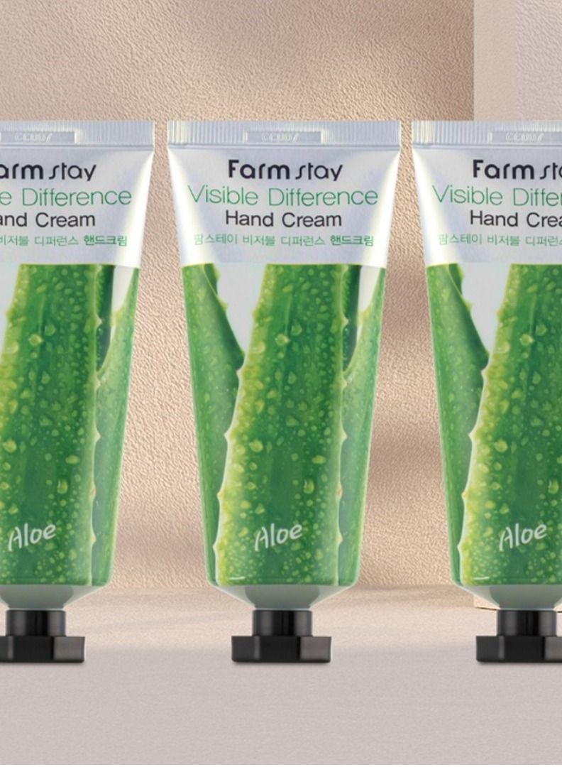 Farm Stay Visible Difference Aloe Vera Hand Cream 100ml  - Image 2