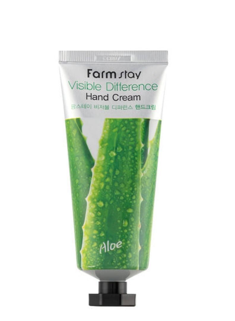 Farm Stay Visible Difference Aloe Vera Hand Cream 100ml  - Image 1
