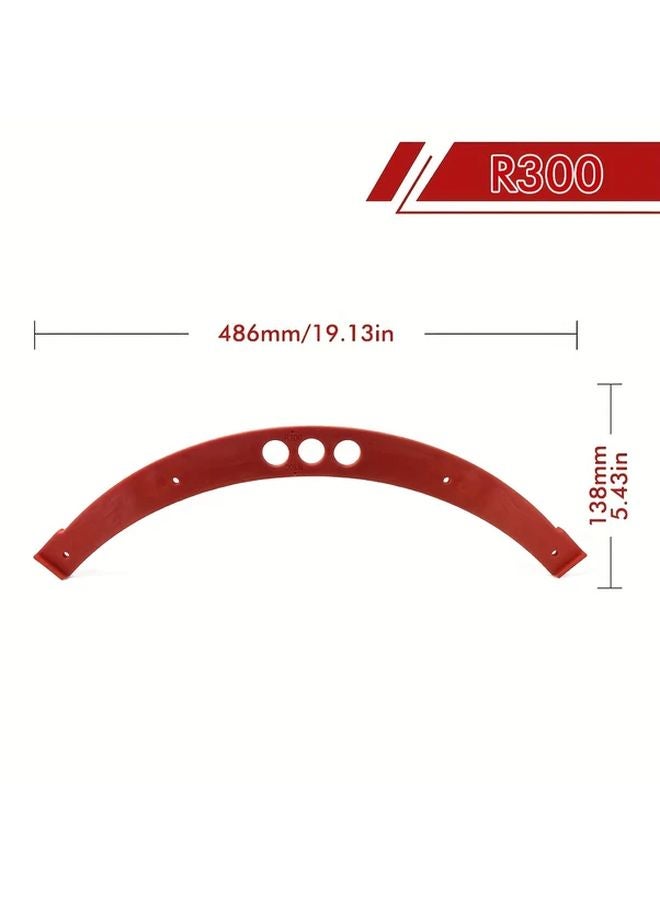 R300 Single Piece Woodworking Round Corner Template Set Router Jig Kit - Image 1
