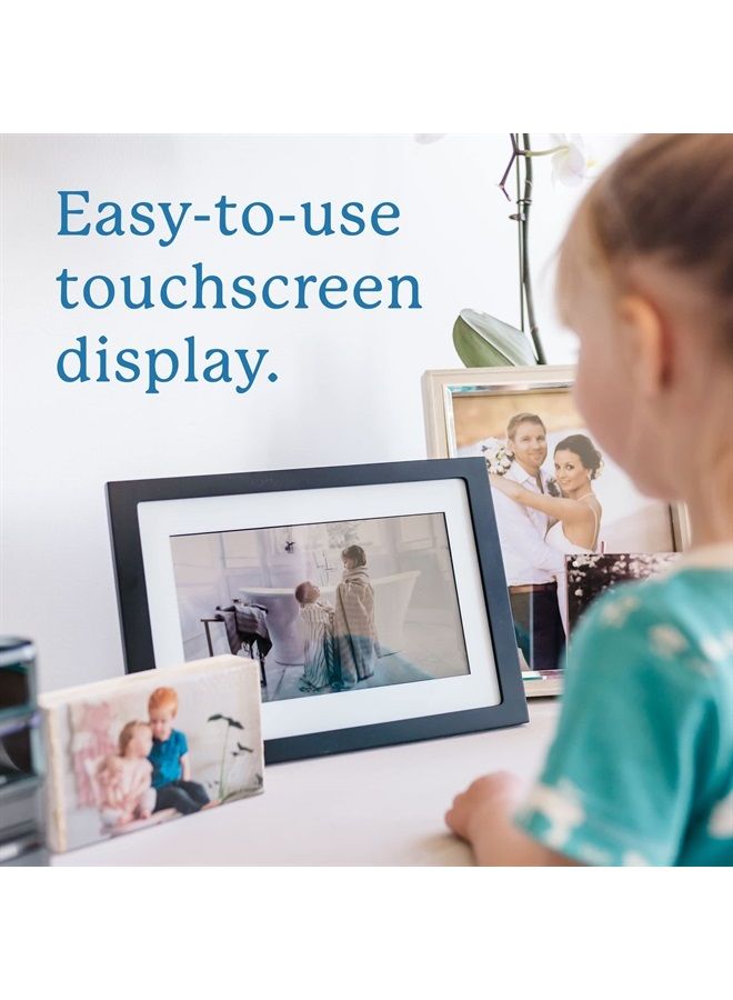 Skylight Frame: 10 inch WiFi Digital Picture Frame, Email Photos from Anywhere, Touch Screen Digital Photo Frame Display - Gift for Friends and Family - Image 3