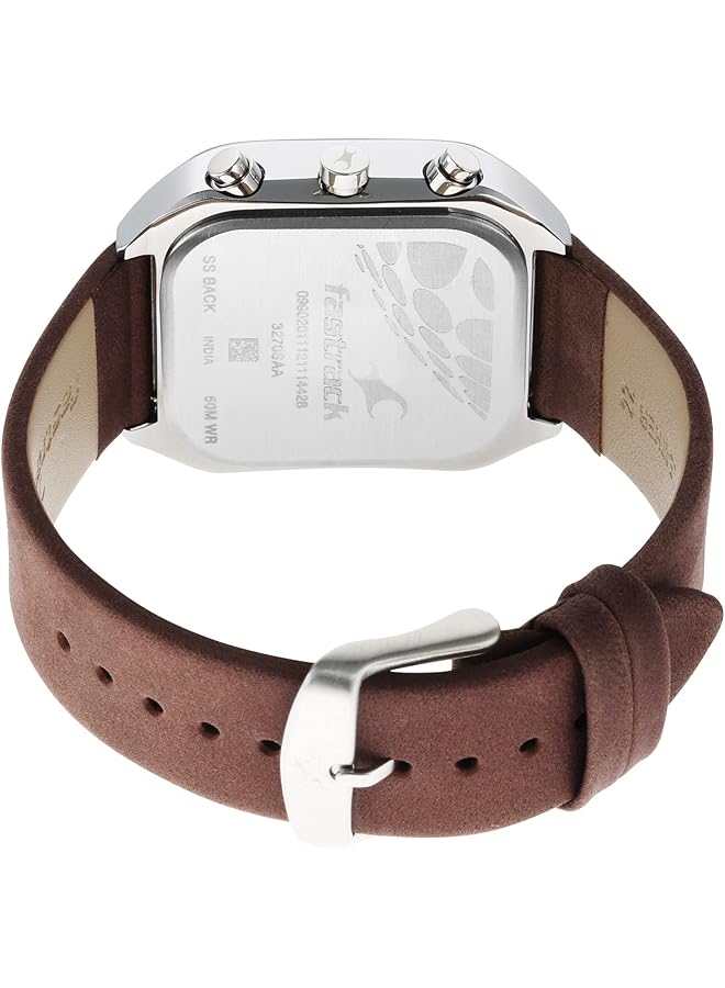 فاستراك ساعة أنالوج بمينا أسود للرجال 3270Sl01 - Image 2