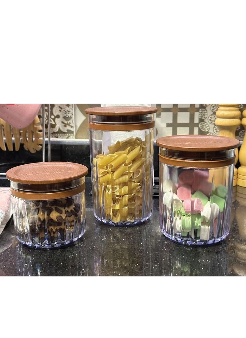 NOMIX Acrylic Food Storage Jar High-Quality & Food-Safe
