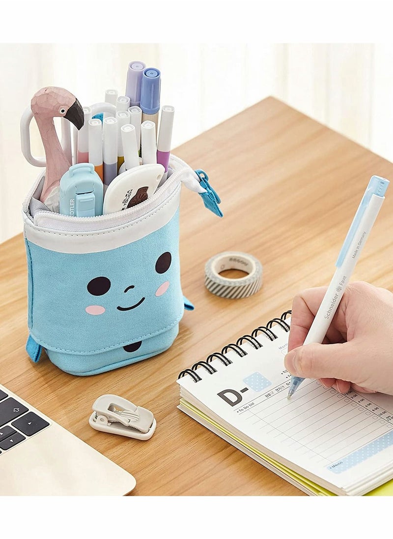 KASTWAVE - Pencil Case, Standing Pen Holder telescopic Pen Pouch Holder - Image 1