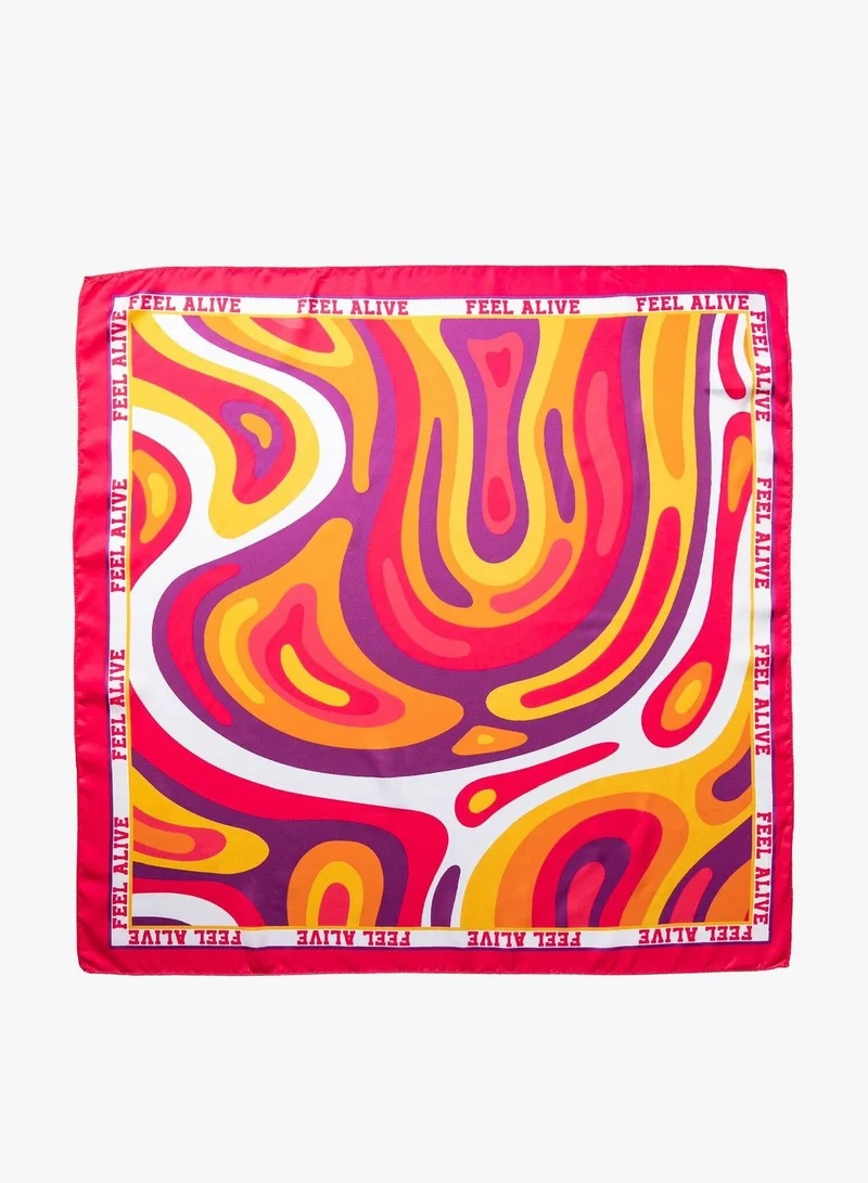 KOTON Letter Printed Shawl