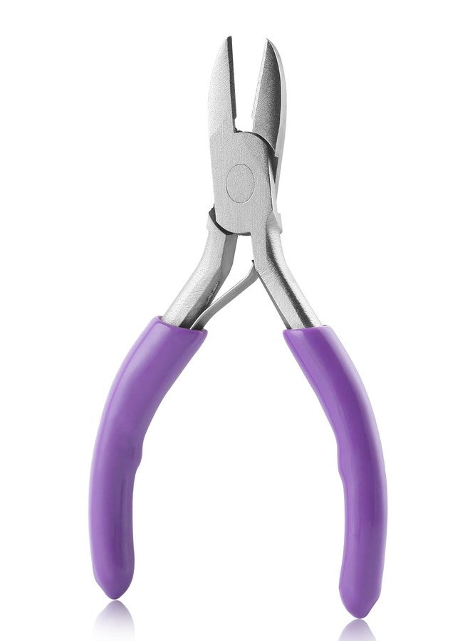 GOLD DEER Mini Diagonal Pliers 3 Inches Wire Cutters Small Side Cutter Mini Jewelry Pliers High Hardness Wire Cable Snips Flush Cutter Snips Tools For Wire Wrapping Bending Cutting Snipping - Image 1
