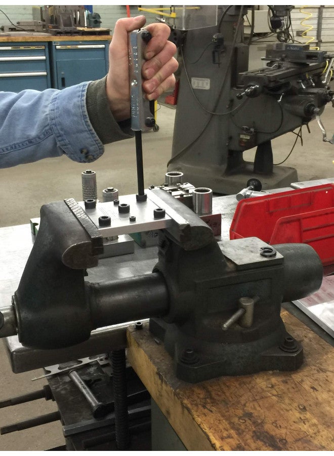 Eklind Tool EKLIND 20511 Steel Handle Fold-up Hex Key allen wrench - 5pc set SAE Inch Sizes 3/16-3/8 - Image 3