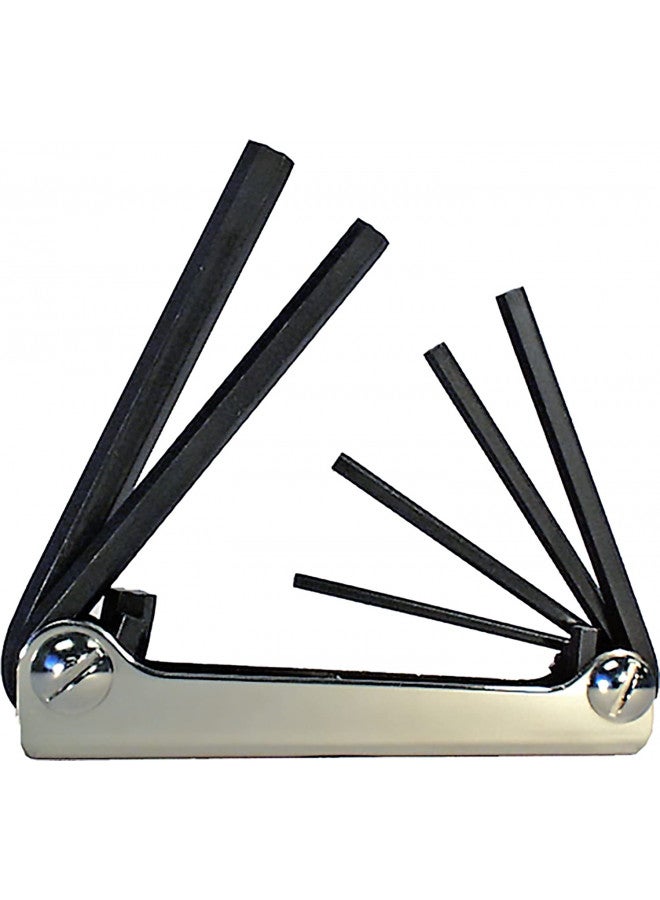 Eklind Tool EKLIND 20511 Steel Handle Fold-up Hex Key allen wrench - 5pc set SAE Inch Sizes 3/16-3/8 - Image 1