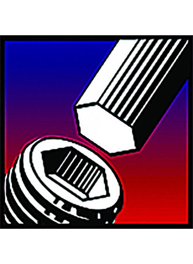 Eklind Tool EKLIND 20511 Steel Handle Fold-up Hex Key allen wrench - 5pc set SAE Inch Sizes 3/16-3/8 - Image 4