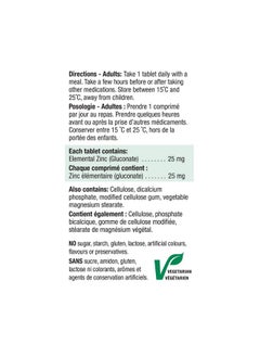 Jamieson Laboratories Zinc 25 Mg  - Image 4