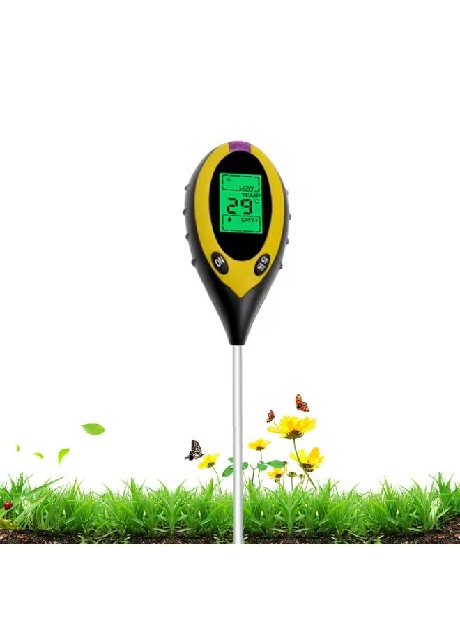 Wireless Smart Soil Tester Smart Temperature Humidity Monitor Soil Moisture Meter Light and PH Tester for Home Garden Lawn Farm - Image 5