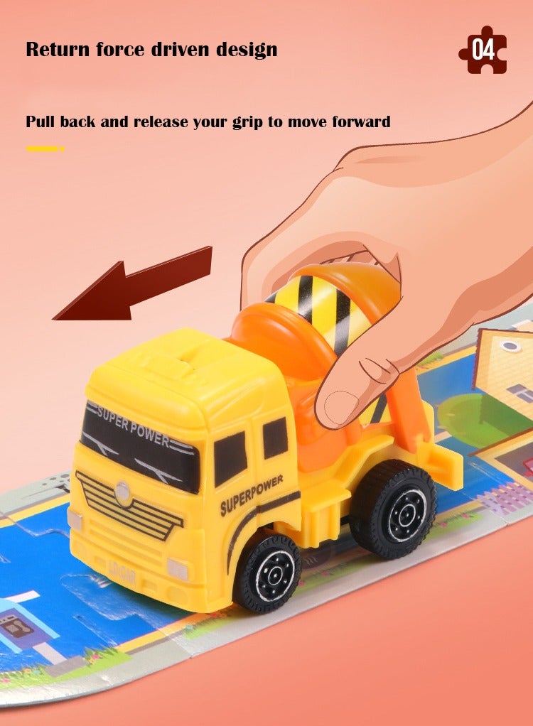 Arabest مسار الألغاز، ألعاب سيارات هندسة النقل الحضري، تعليمية للأطفال - Image 5