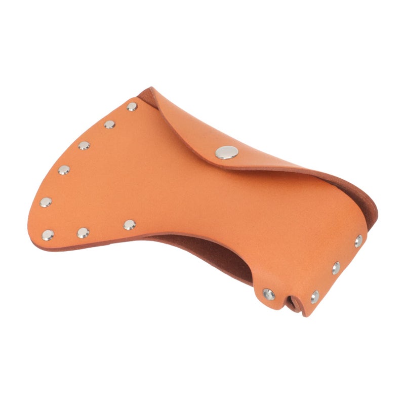 Leather Axe Head Sheath Protective Cover for Hatchet Portable Camping Axe Case - Image 2