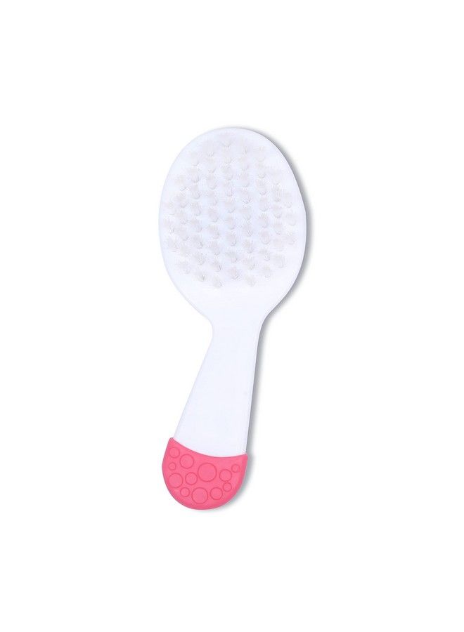 1st Step Matte Collection Easy Grip Soft & Gentle Comb And Brush Grooming Setpink - Image 5