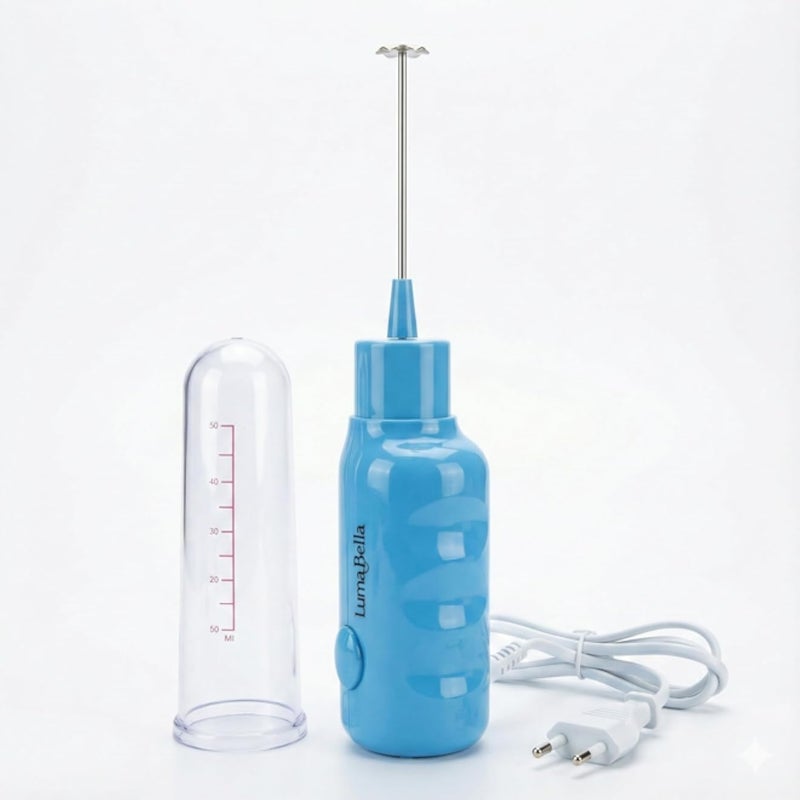 خلاط قهوة يدوي من روكسي ستور، ٢٥ واط، سعة كوب ٥٠ مل. سهل التنظيف والاستخدام | B-٢٠١٨