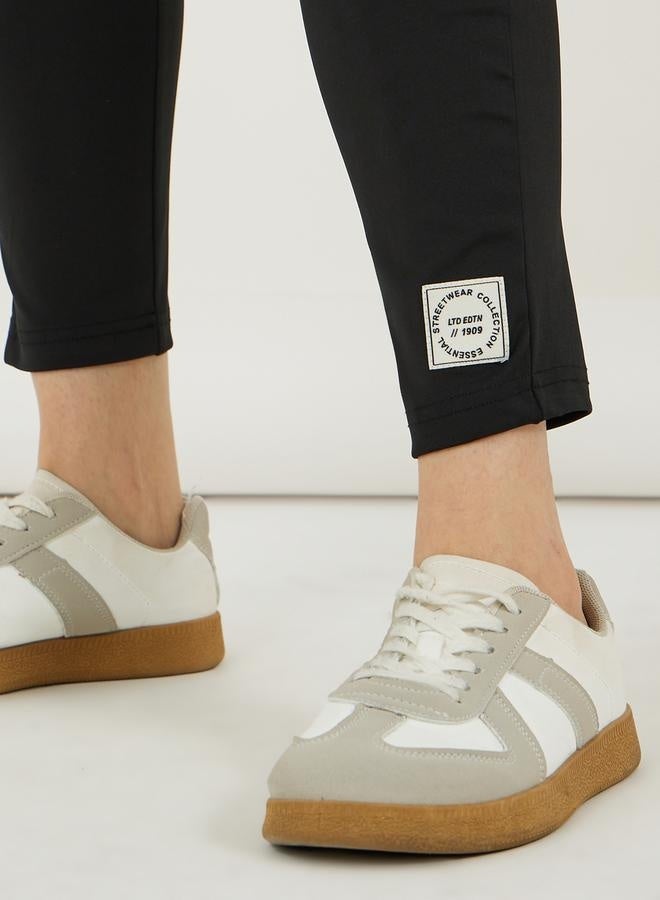 ستايلي طقم سويت شيرت ليجن بطبعة جامعية فضفاض - Image 5