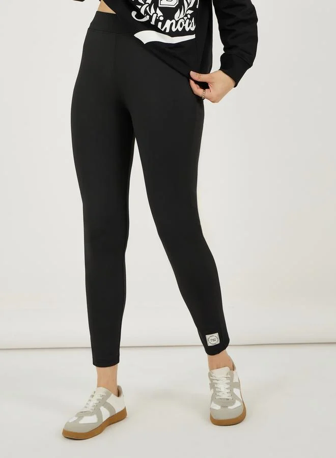 Styli Varsity Print Oversized Sweatshirt and Leggings Co-Ords