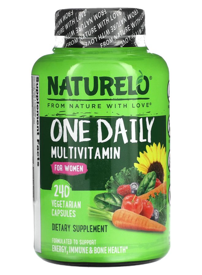 One Daily Multivitamin For Women 240 Vegetarian Capsules