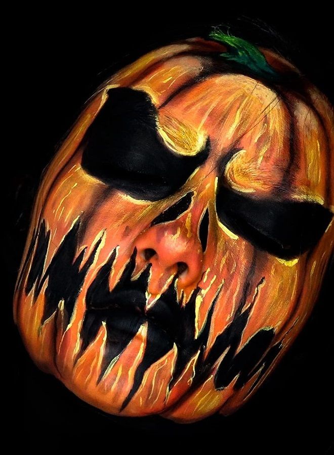 mehron Makeup CreamBlend Stick - Body Paint (.75 oz) (ORANGE) - Image 4