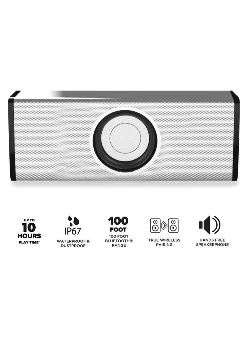 Portable Bluetooth 5.0 Speaker  3D Stereo Hifi Bass Sound with 10-Hour Playtime & Long-lasting 2000mAh Battery - Image 2