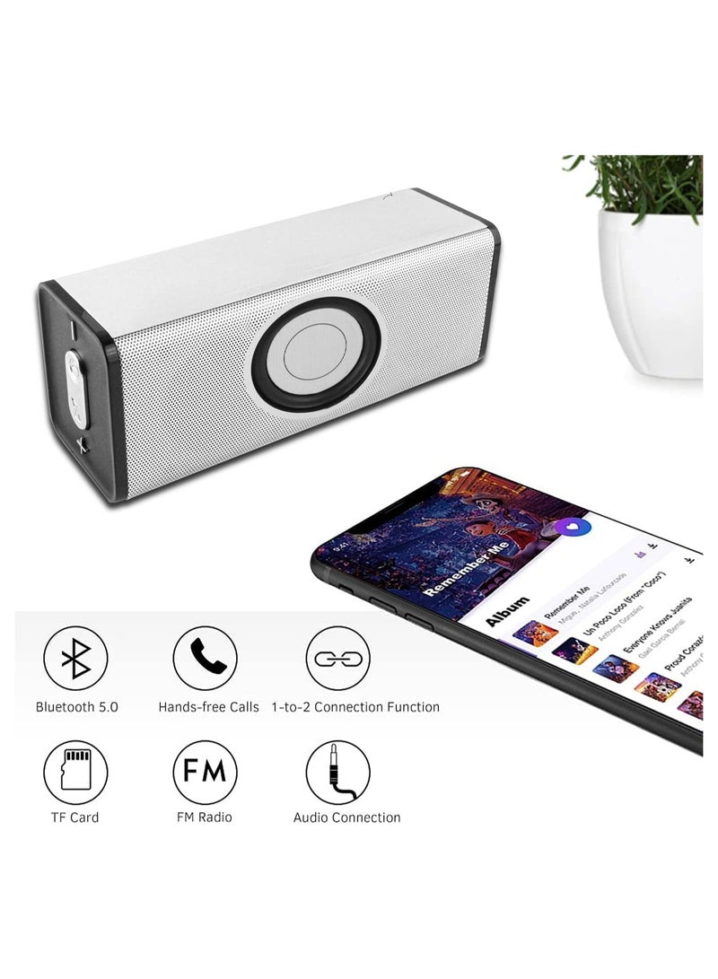 Portable Bluetooth 5.0 Speaker  3D Stereo Hifi Bass Sound with 10-Hour Playtime & Long-lasting 2000mAh Battery - Image 3