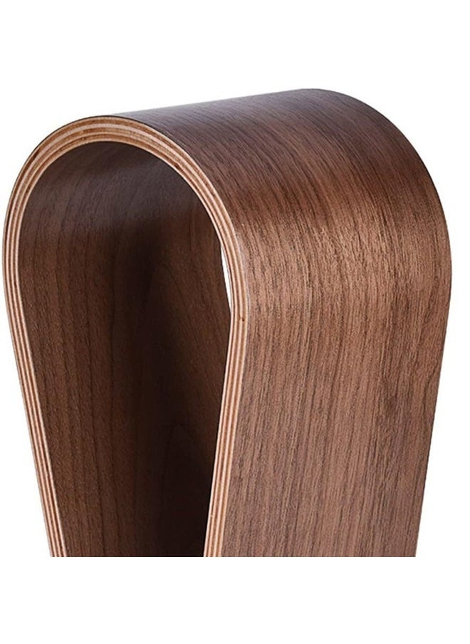 Generic Wooden Wood Headphone Gaming Headset Wireess Display Stand Earphone Holder Hanger, Headphone Stand Gaming Headset Holder Wooden Earphone Stand U Shape Display Hanger For Home, Office, Study, Shop  - Image 4