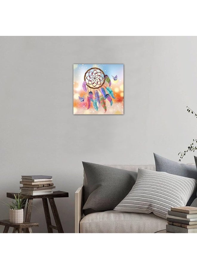 Today Idea Dreamcatchers Canvas Art Print - Abstract Boho Wall Decor for Farmhouse Living Room - Image 5
